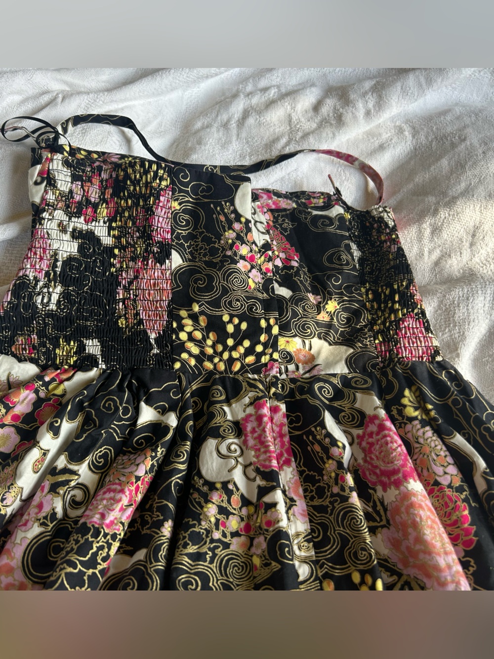 Unique Vintage Alfred Saheen dress. Size XL - Picture 3 of 5